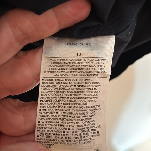 NWOT Banana Republic Woven Twist Dress - Picture 5 of 5